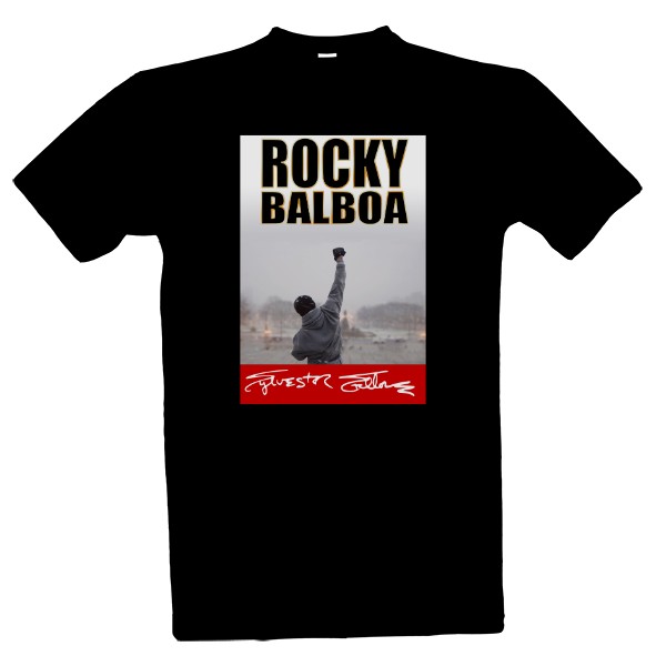 Tričko s potiskem Rocky Balboa