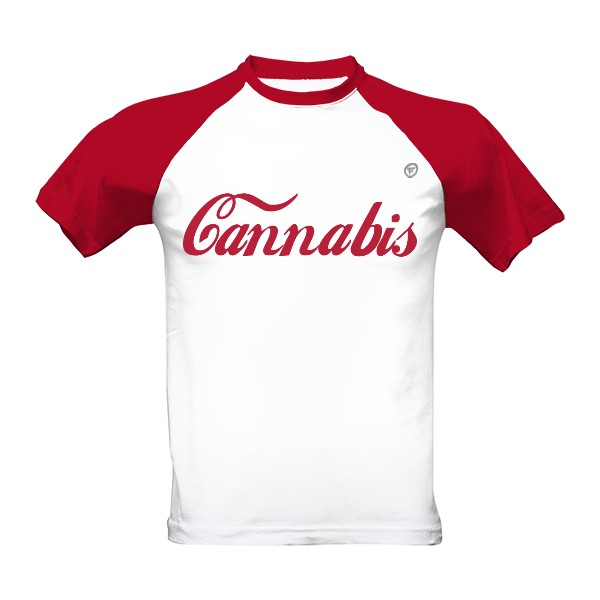 Tričko s potlačou cannabis