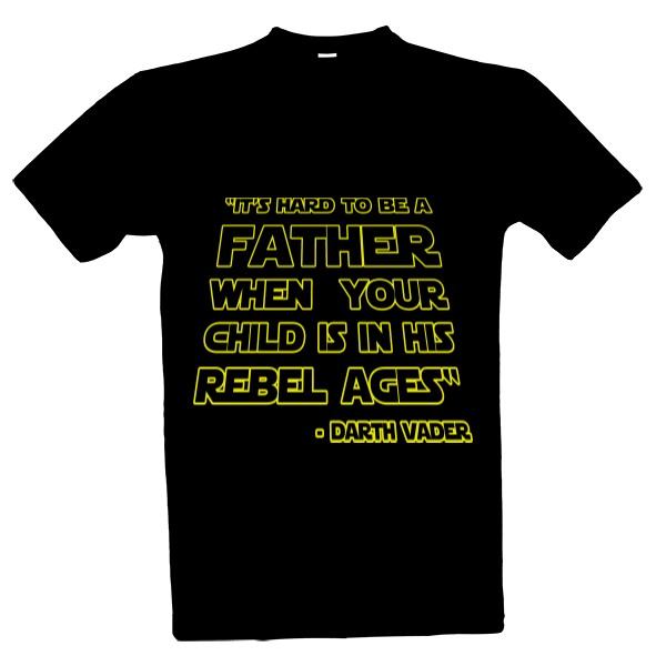 Tričko s potlačou Father - Darth Vader