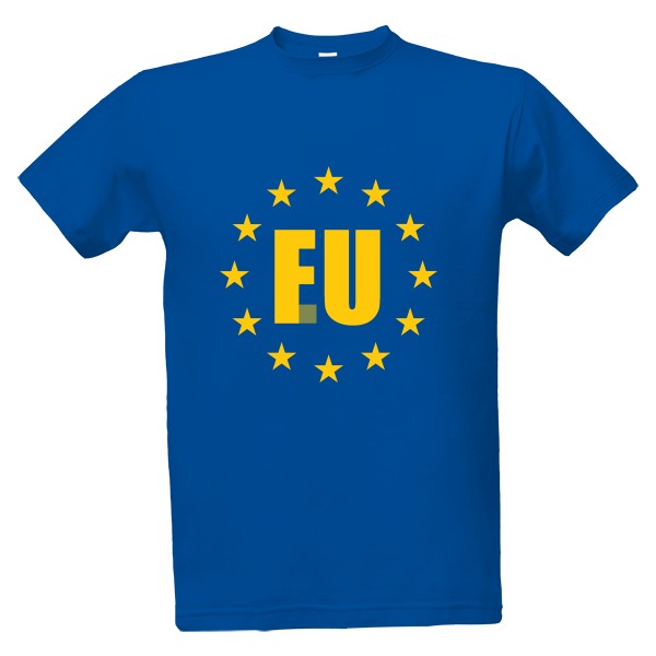 Tričko s potlačou FU-EU