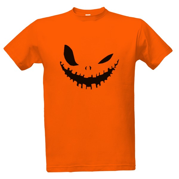 Tričko s potiskem halloween face