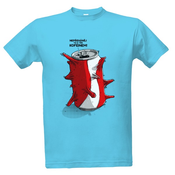 Tričko s potiskem Kofein