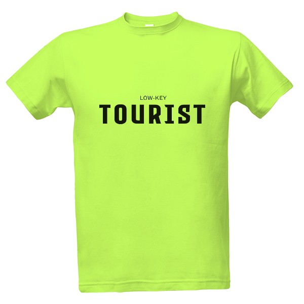 Tričko s potiskem Nenápadný turista