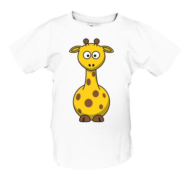 Tričko s potiskem neúnavná žirafa