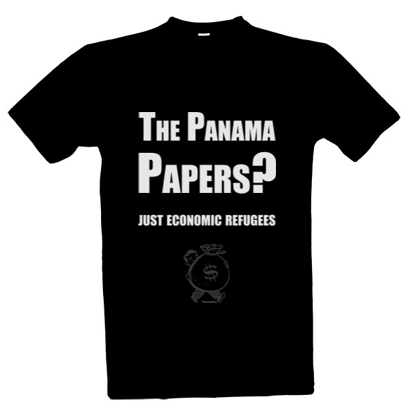 Tričko s potiskem Panama papers