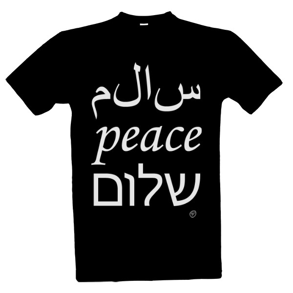 Tričko s potlačou Peace
