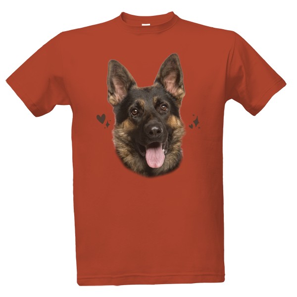 Tričko s potiskem Pejsek Ovčák