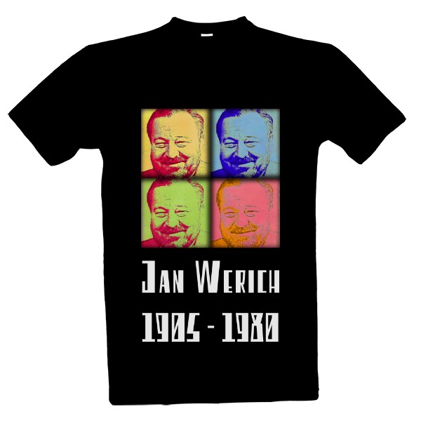 Tričko s potiskem jan werich