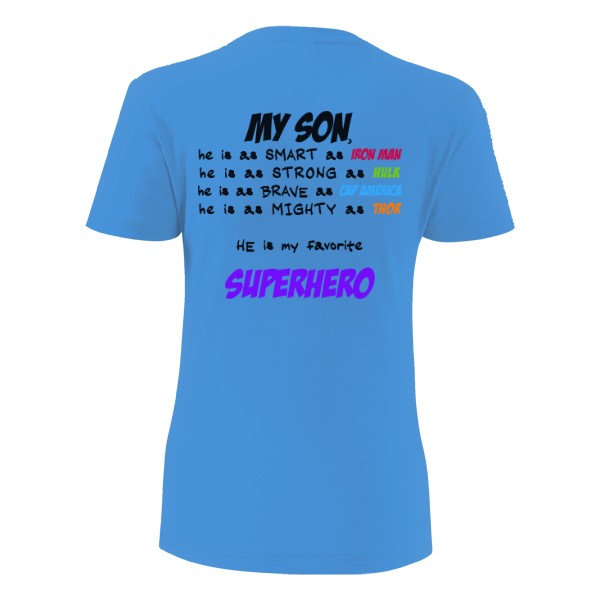 Tričko s potlačou syn hrdina