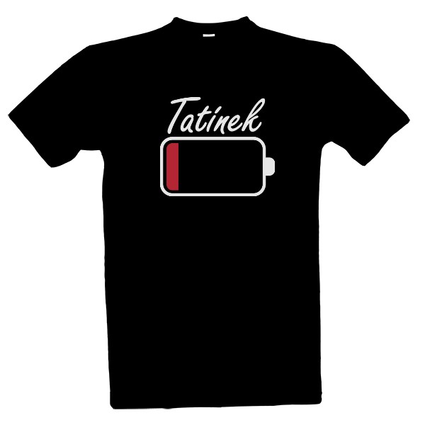 Tričko s potiskem Tatínkova energie