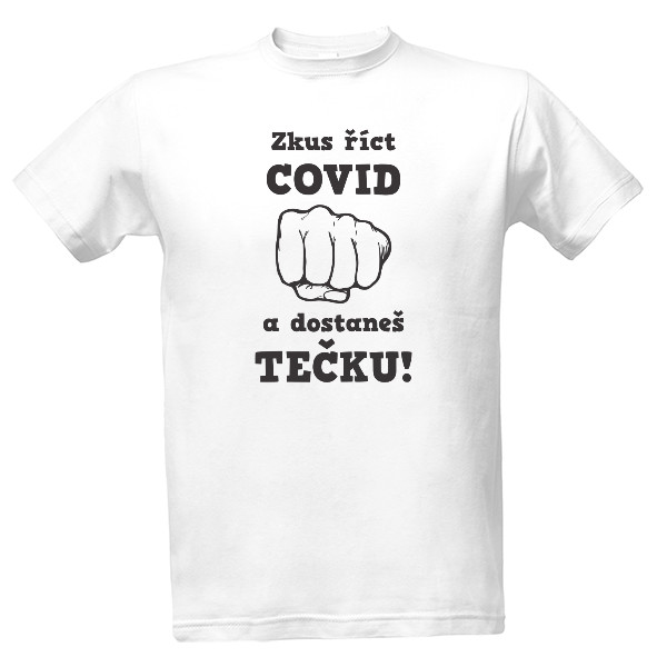 Tričko s potiskem Tečka