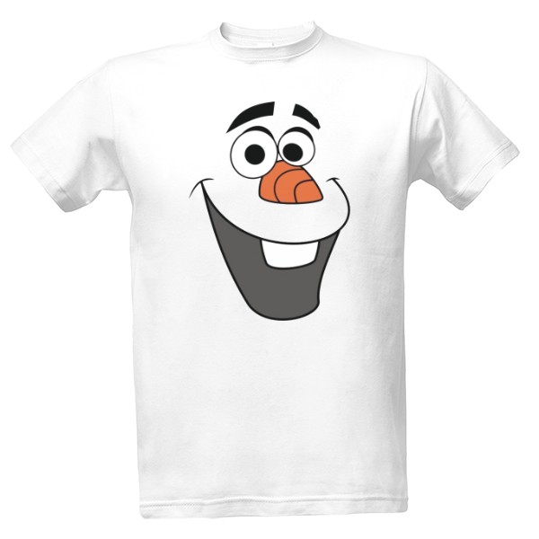 Tričko s potiskem Veselý Olaf