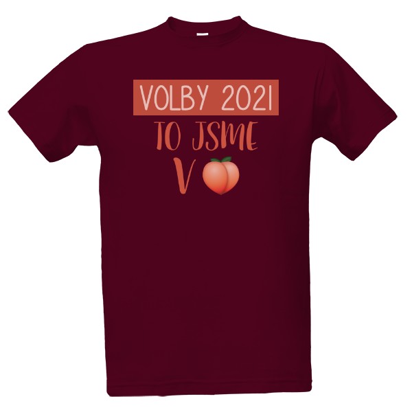 Tričko s potiskem Volby 2021