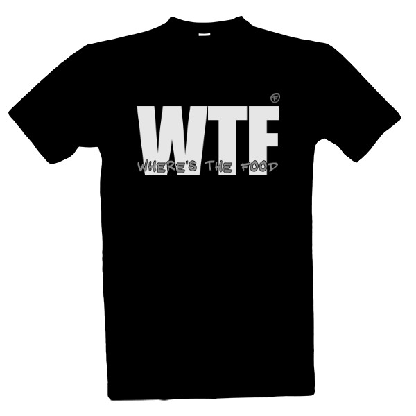 Tričko s potlačou WTF